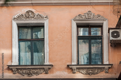 Windows and balconies are part of the architecture of old Odessa. They are incredible and authentic.