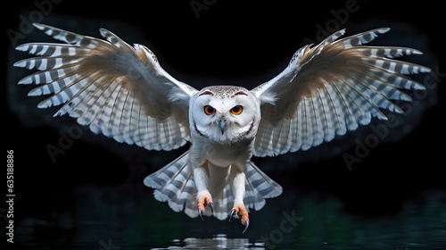 owl in flight