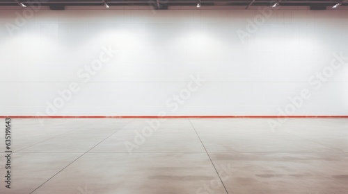 Grunge empty wall background © olegganko