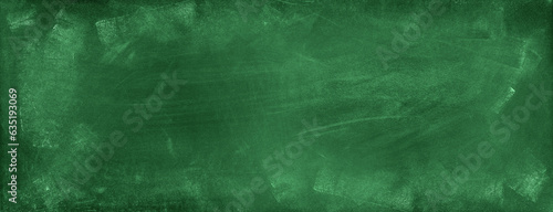 Panel kuchenny z motywem Chalk rubbed out on green chalkboard background