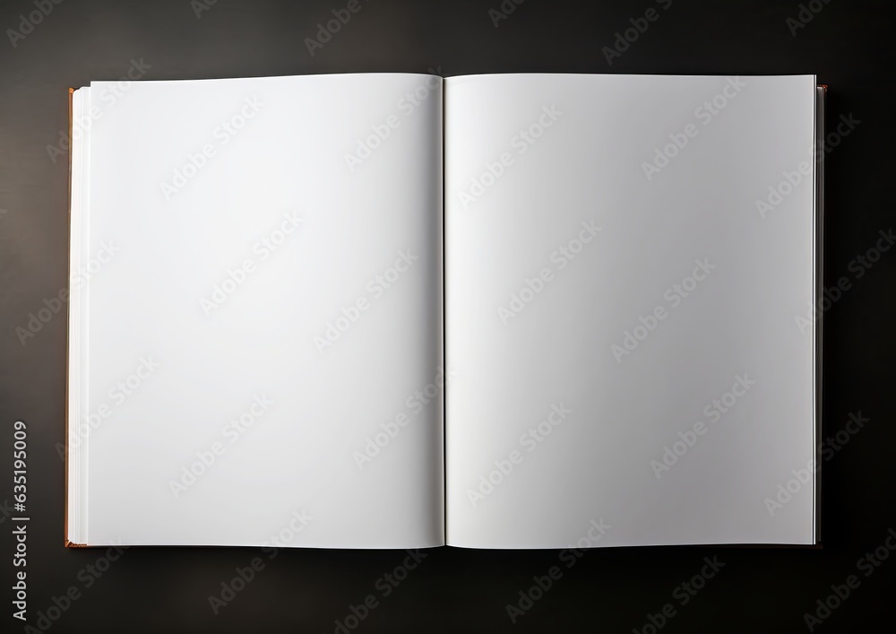 white book on surface in style of minimalism white book on surface in style of minimalism