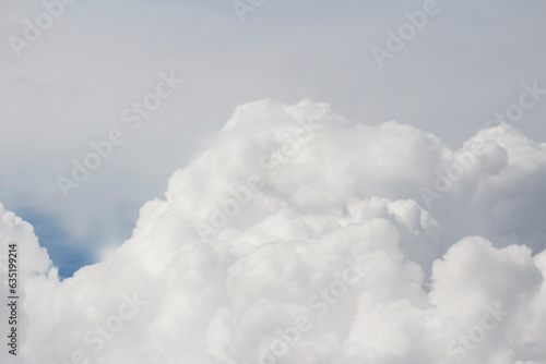 Spring Fluffy White & Gray Puffy Clouds – Border, Background, Backdrop or Wallpaper, Flier, Poster, Banner Ad, Advertisement, Publications, Social Media Post or Ad, Christian Publications, Church