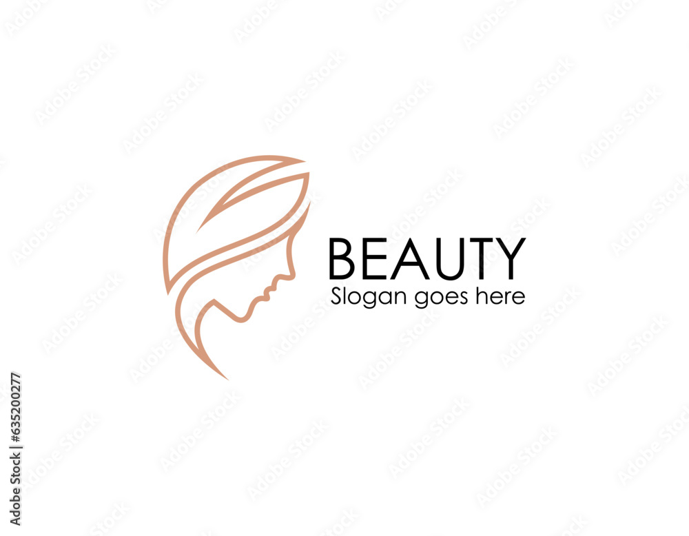 Feminine beauty logo