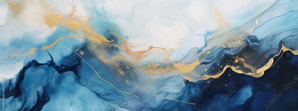 abstract fluid painting Generative AI abstract fluid painting Generative AI