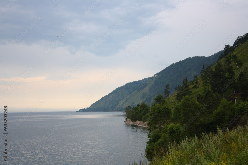 Lake Baykal. The Circum-Baikal Railway