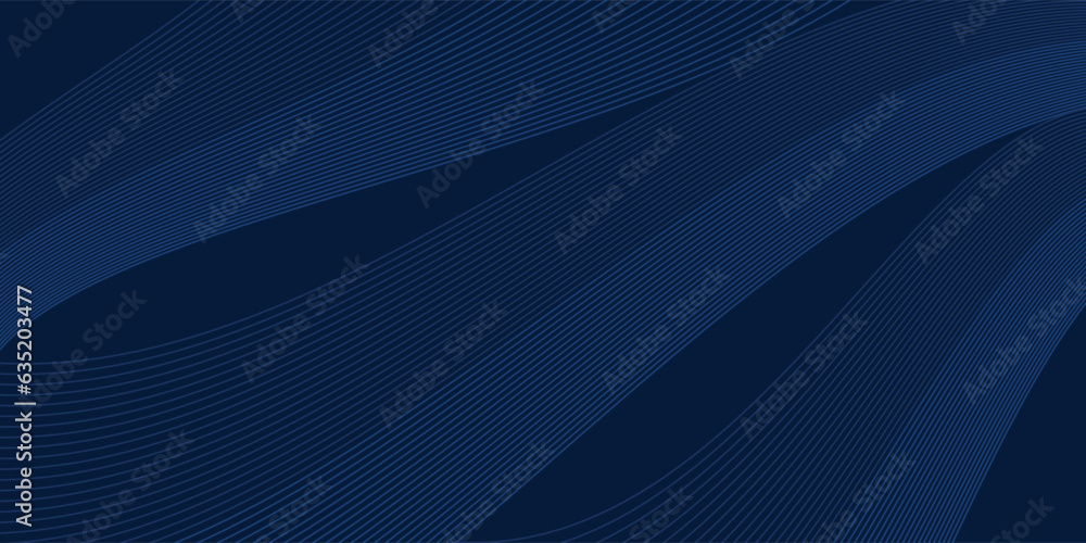 modern wave curve abstract presentation dark blue background. vector illustration modern wave curve abstract presentation dark blue background. vector illustration