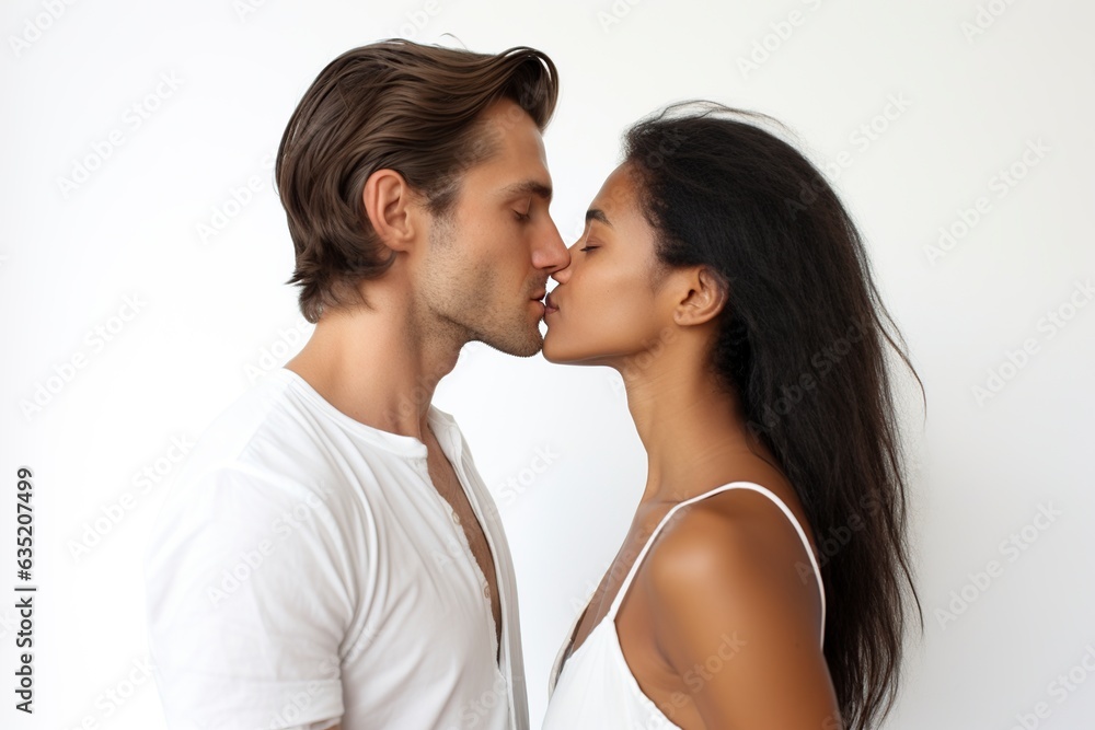 beautiful heterosexual asian couple kissing and looking at each other beautiful heterosexual asian couple kissing and looking at each other