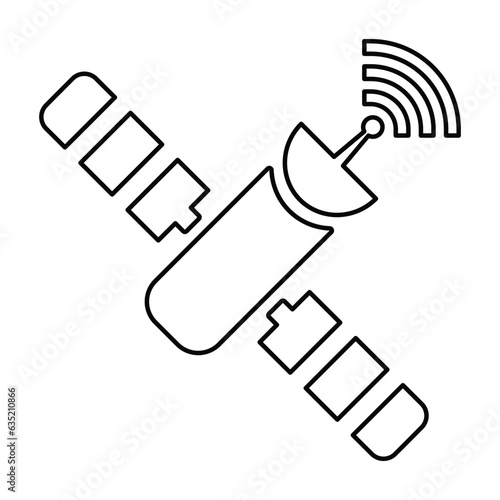 Satellite icon In Outline Style