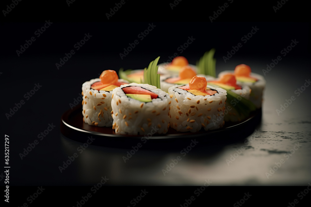 Sushi, food photography. Sushi, food photography.