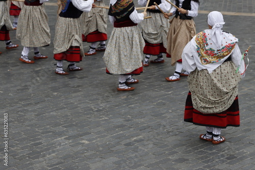Basque dance outdoor festival 