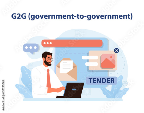 G2G, government to government business model. Governments commercial