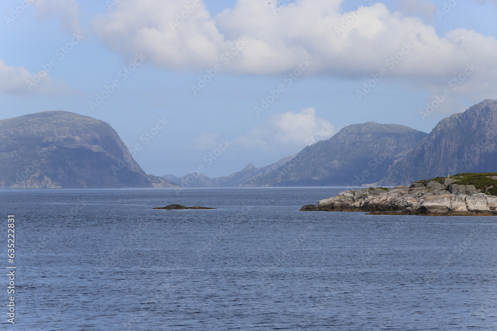 fjord autour de Bergen, Norvège