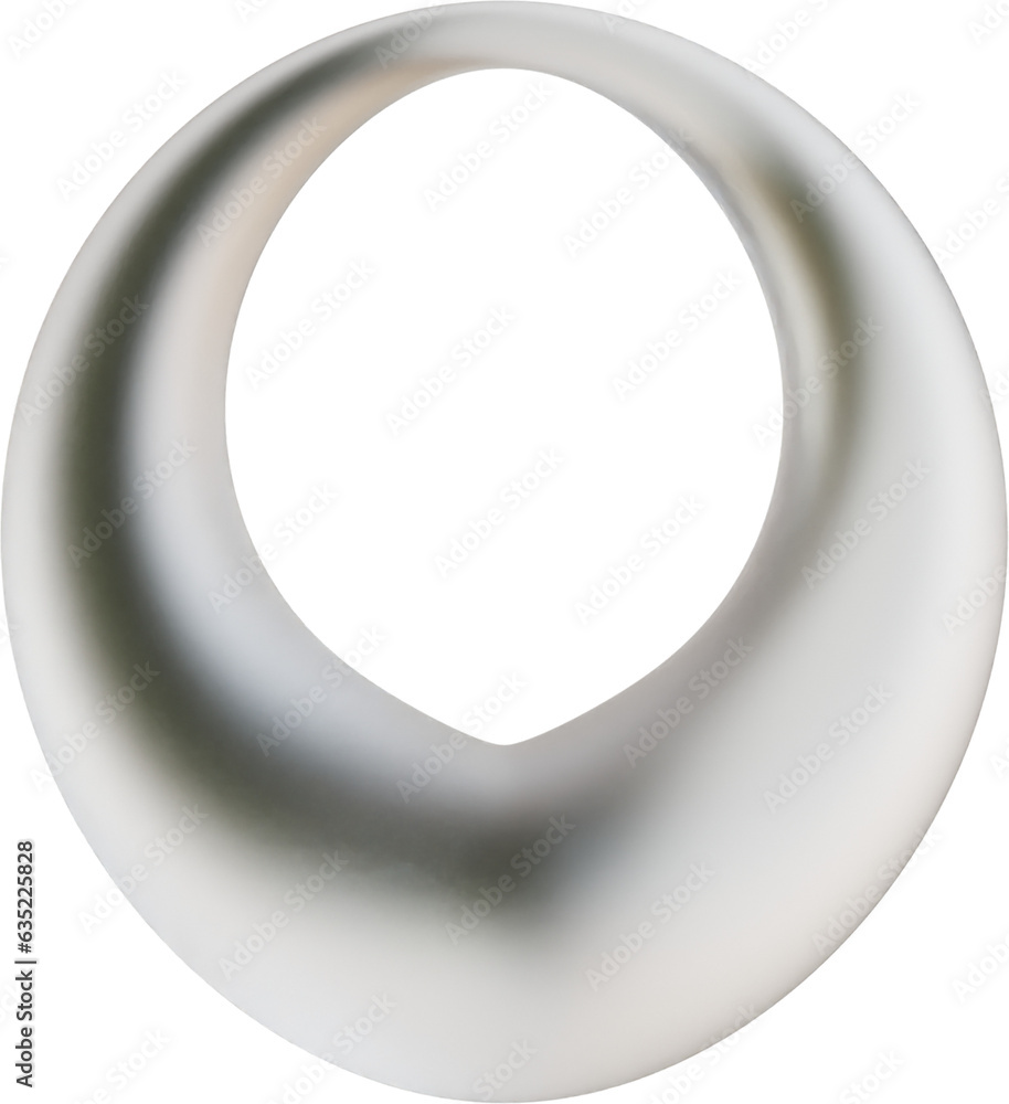 Abstract Geometric Shape: Frosted Glass 3D Render with Modern Elegance Abstract Geometric Shape: Frosted Glass 3D Render with Modern Elegance