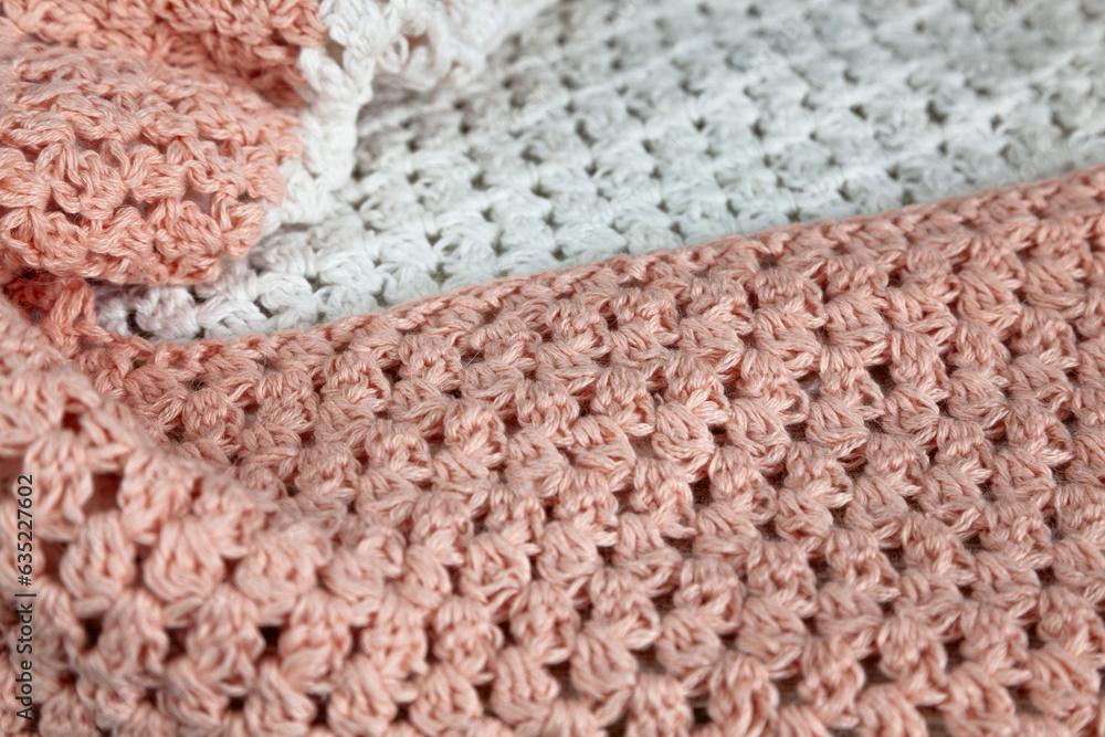Close-up of Knitting Fabric