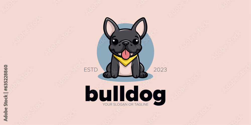 French Bulldog Logo Vector: Tail-Wagging Designs for Pet Shop, Clinic, Products & Brands French Bulldog Logo Vector: Tail-Wagging Designs for Pet Shop, Clinic, Products & Brands