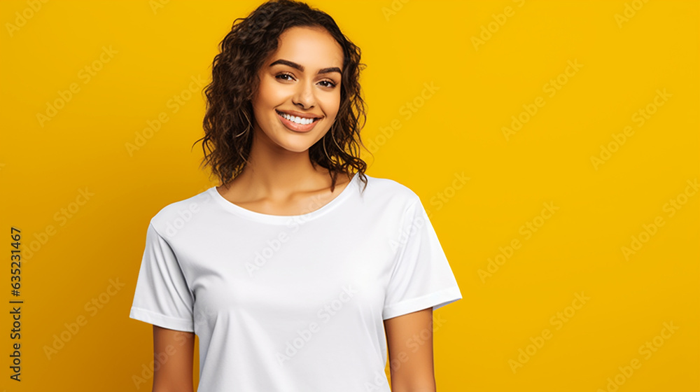 young woman wearing white shirt young woman wearing white shirt