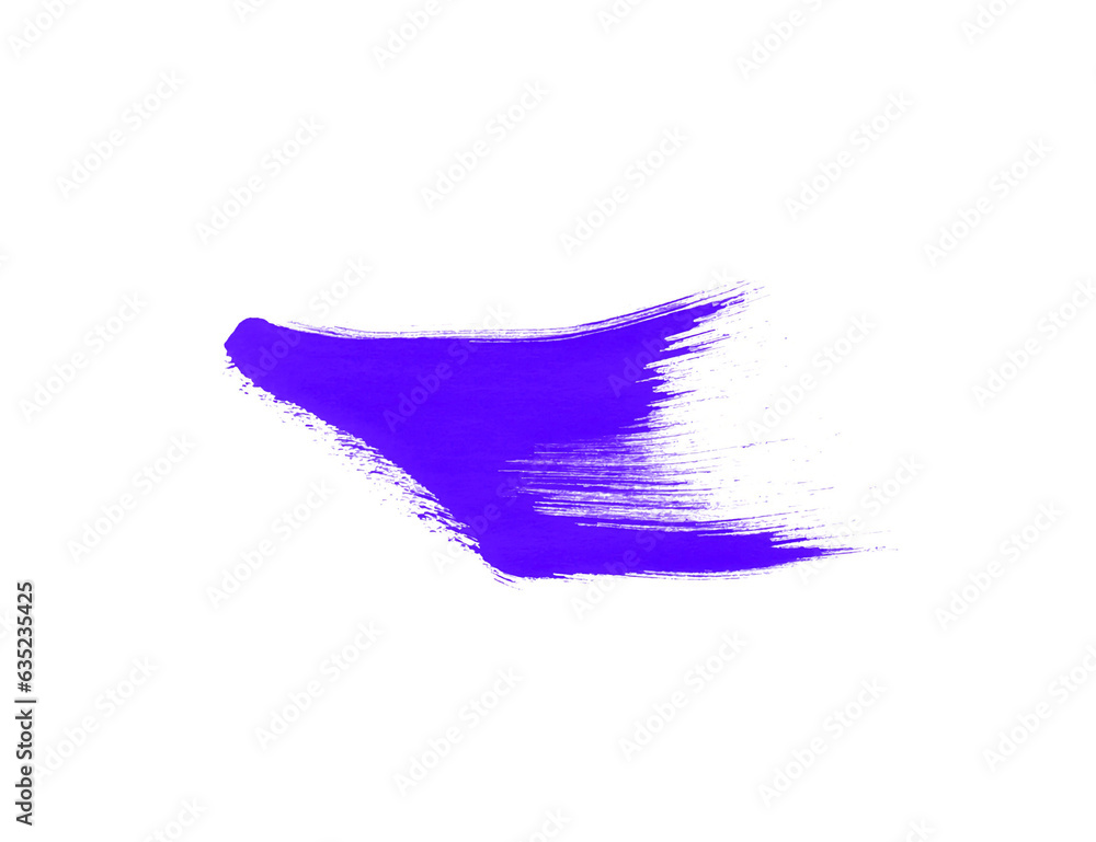 Beautiful elegant violet brush concept for painting
