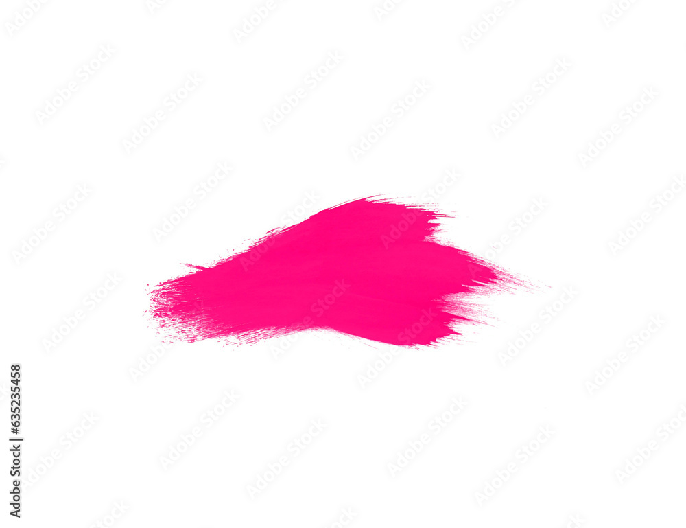 Pink brush for beautiful art painting