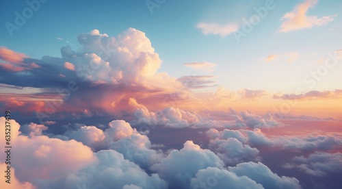 sky with clouds, sky and clouds, scenic view of clouds in the sky
