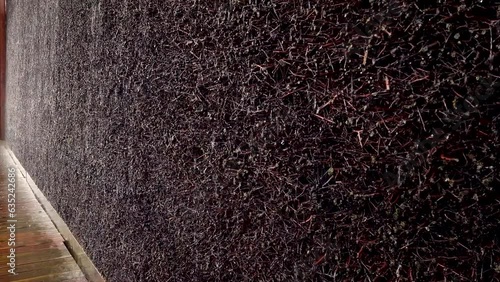 cooling tower or saline is a structure made of bundles of twigs of blackthorns, through which the water of salt springs flows. natural sound