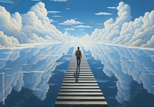 e: Generative AI illustrations of the last step of the spiritual journey. Depths of consciousness.  An inspiration for those seeking spiritual growth. Self-discovery and enlightenment.  Wisdom within.