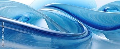 blue abstract swirled pattern background, in the style of contemporary glass