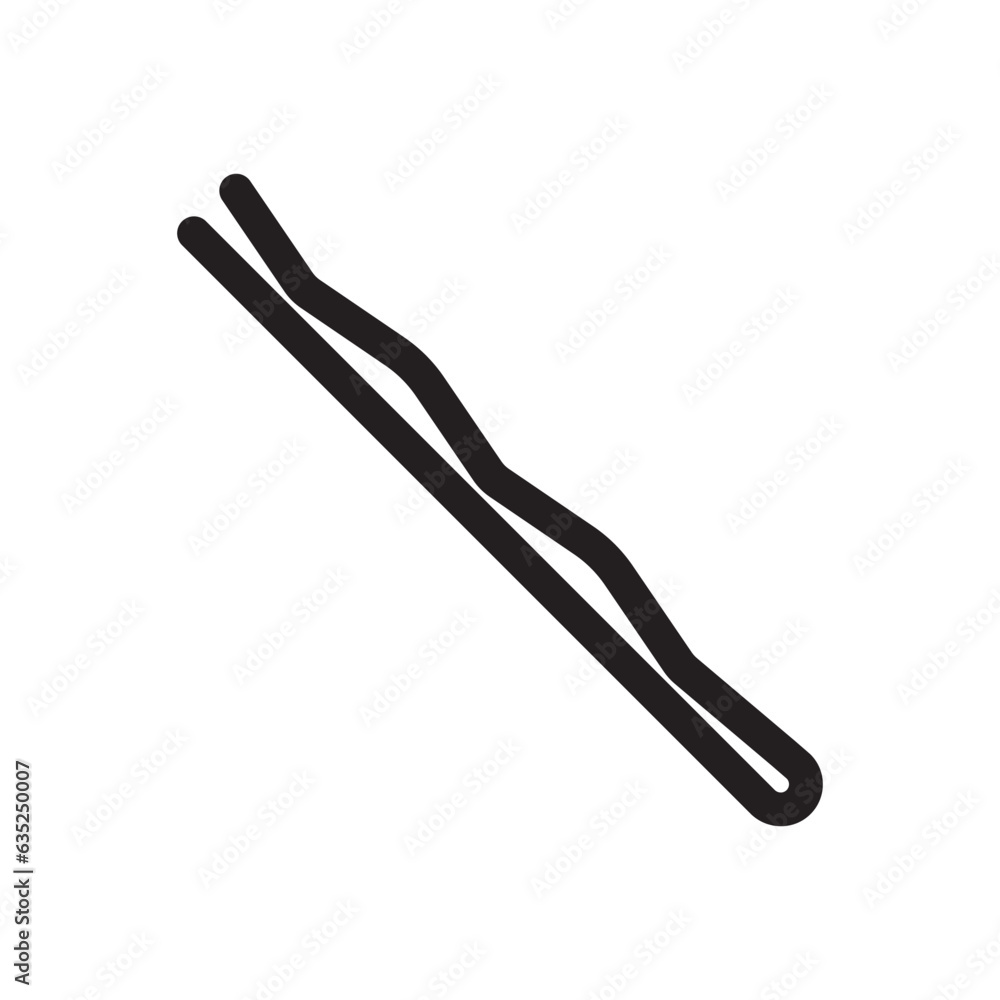 Metal Hair pin icon Metal Hair pin icon
