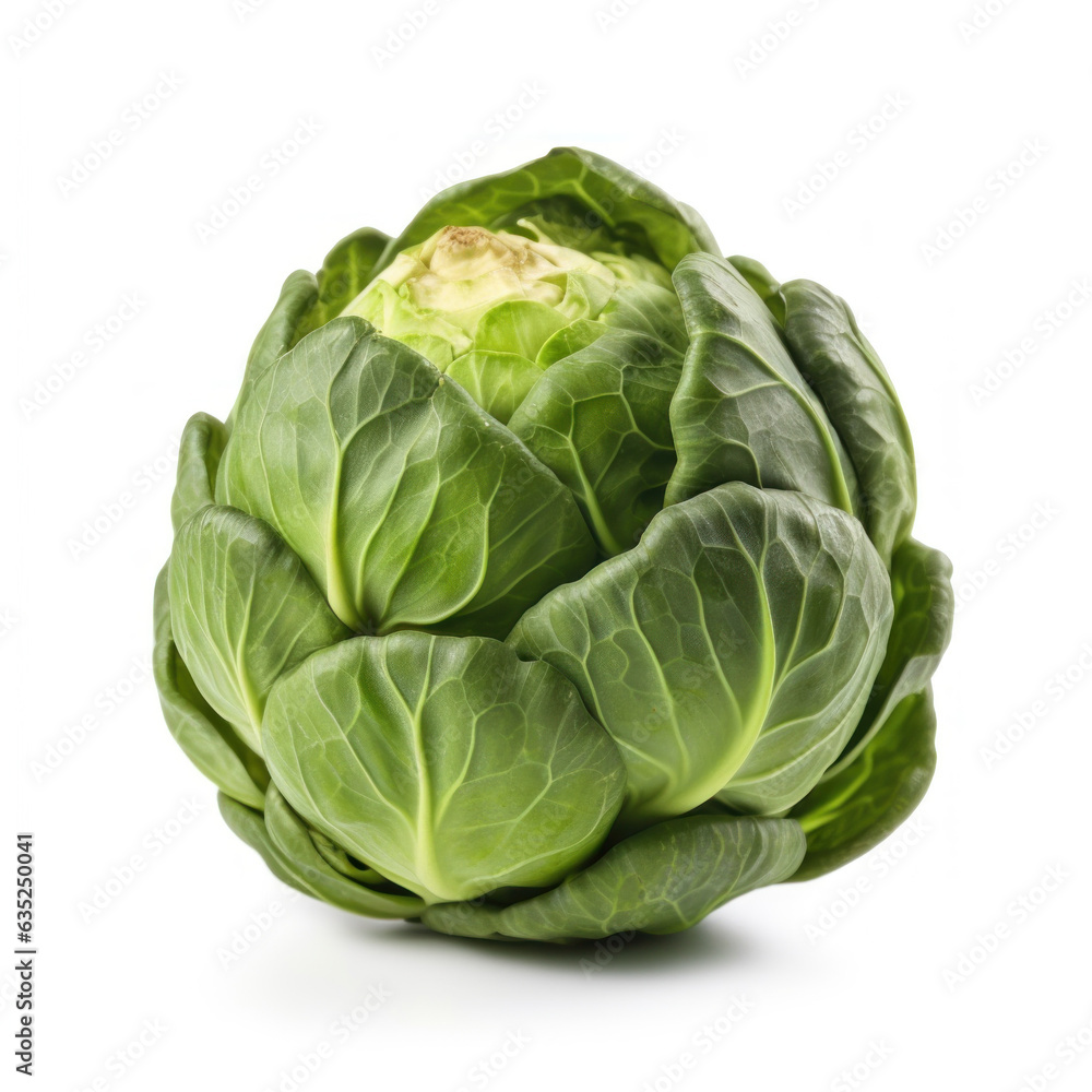 Brussels sprouts vegetable isolated on white background Brussels sprouts vegetable isolated on white background