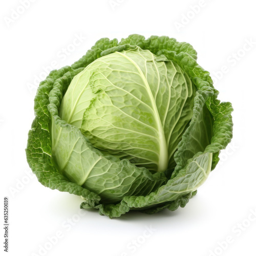 Cabbage vegetable isolated on white background