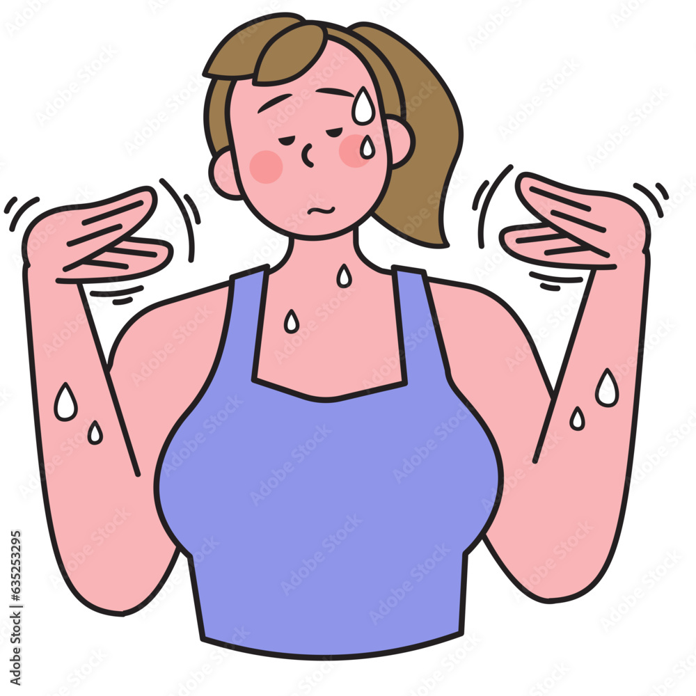 Summer woman Emotions and characters Elements Summer woman Emotions and characters Elements