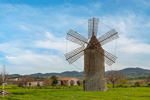 Windmühle auf Mallorca photo