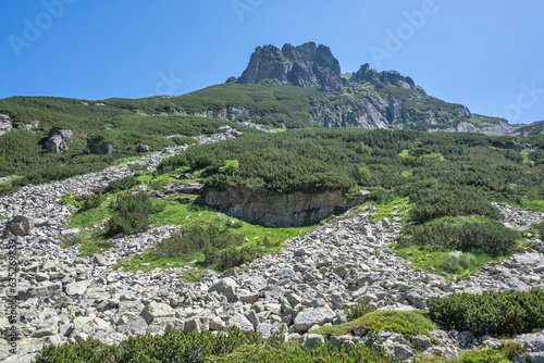 Landscape of Rila Mountain near Malyovitsa hut, Bulgaria © Stoyan Haytov