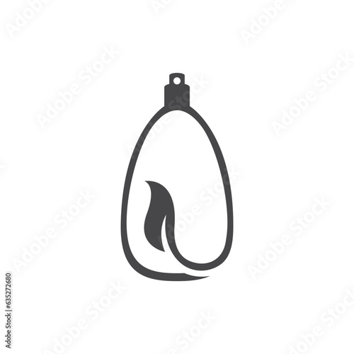 perfume logo vector icon simple illustration