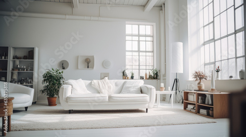 living room, clean room, white interior