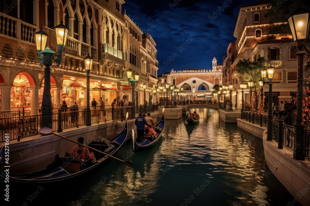 Gondola Melodies: Immersing in Venetian Canals of Las Vegas
