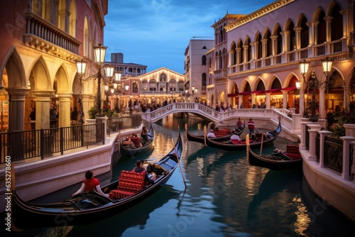 Venice in Vegas: A Glimpse of Serenity along the Canals © Lucija