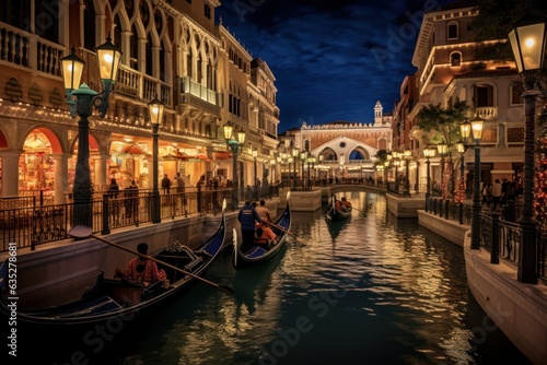 Gondola Melodies: Immersing in Venetian Canals of Las Vegas  © Lucija
