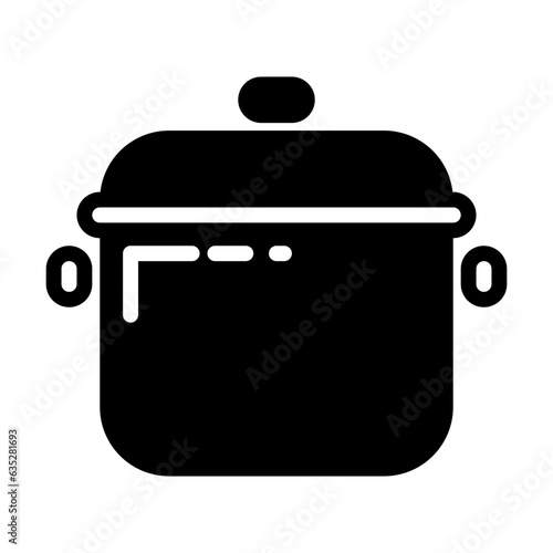 kitchen icon, outline color icon style