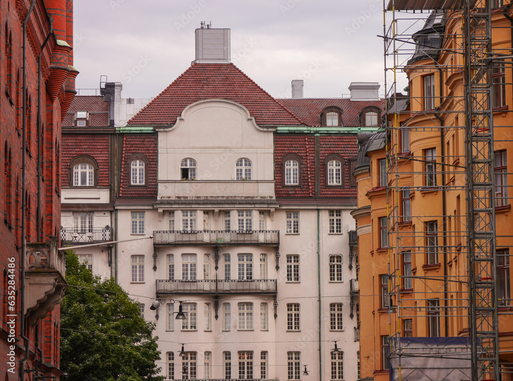 Obraz premium old town country