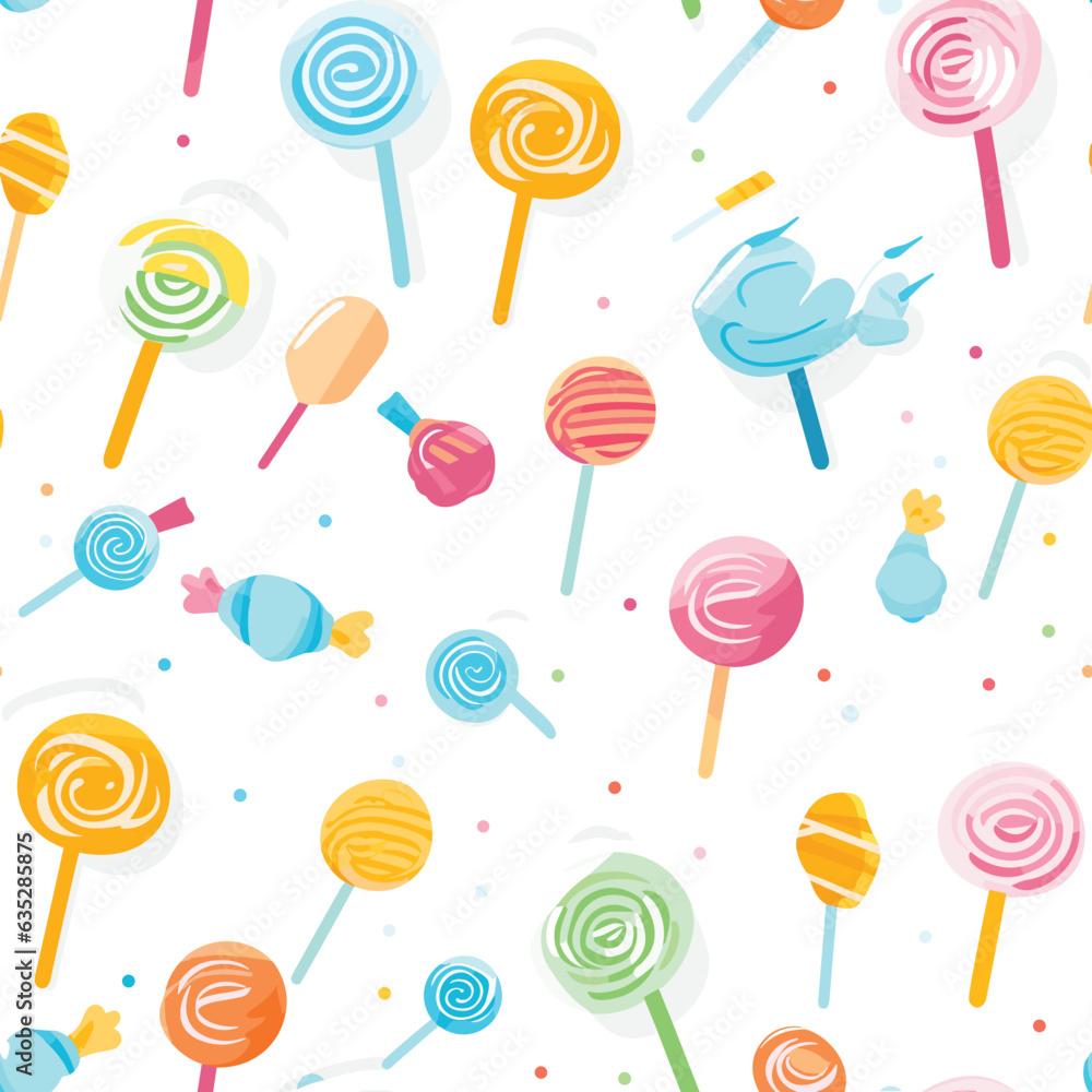 Seamless Colorful Lollipop Pattern. Seamless pattern of Lollipop in colorful style. Add color to your digital project with our pattern! Seamless Colorful Lollipop Pattern. Seamless pattern of Lollipop in colorful style. Add color to your digital project with our pattern!