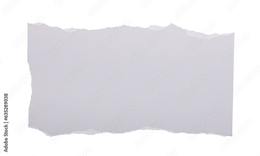 White paper cutout on a transparent background. White paper cutout on a transparent background.