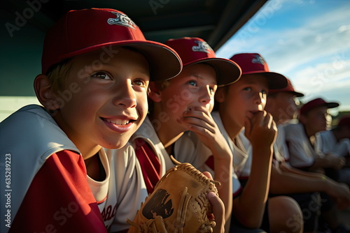 Youth league baseball is always a hit photo