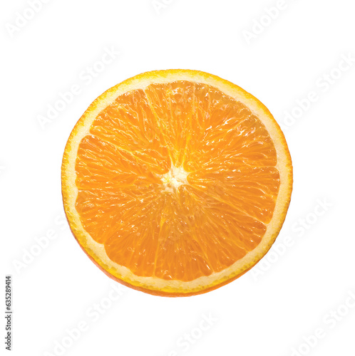 orange slice  transparent background