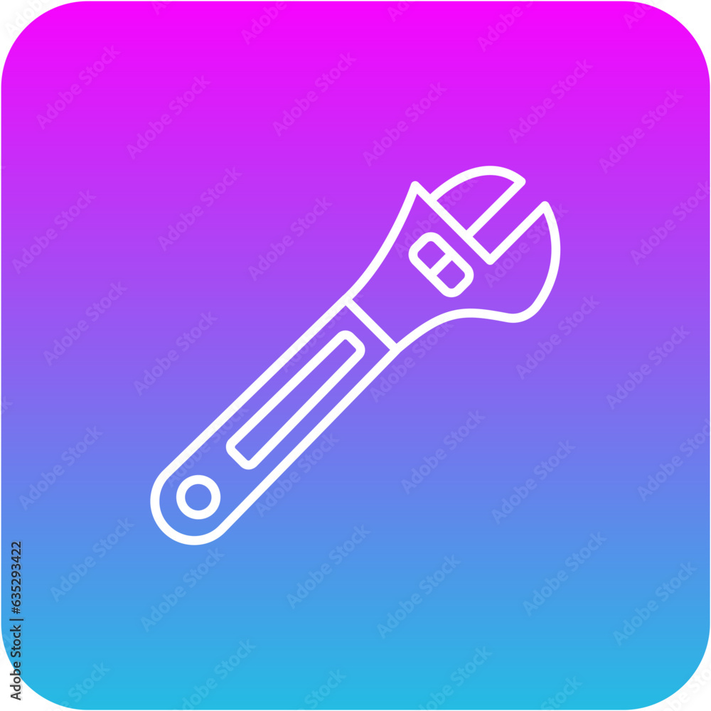 Obraz premium Wrench Icon