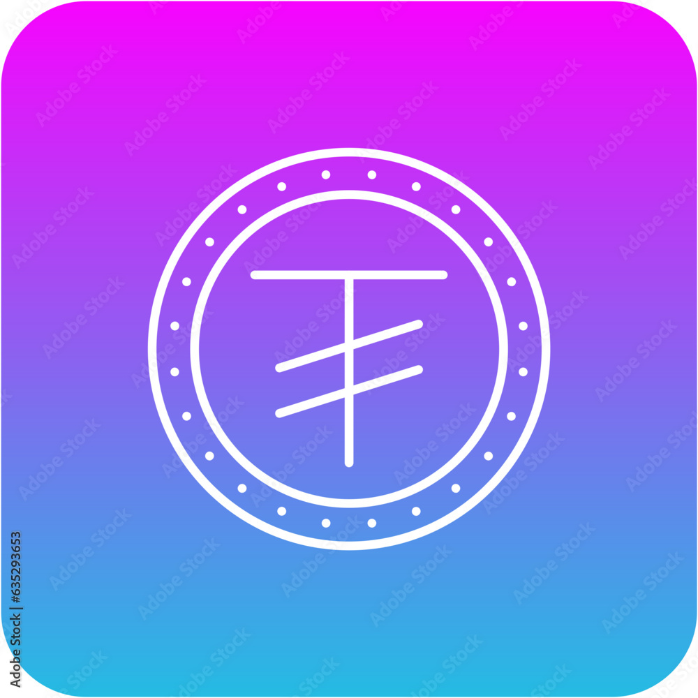 Tugrik Icon Tugrik Icon