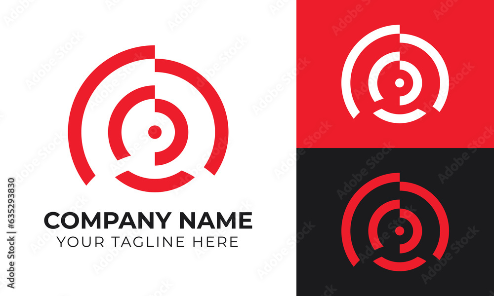 Corporate modern minimal abstract business logo design template Corporate modern minimal abstract business logo design template