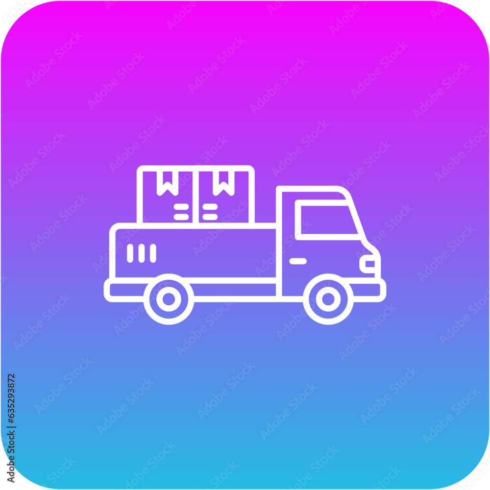 Pickup Truck Icon