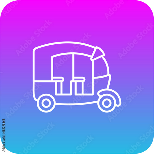 Rickshaw Icon