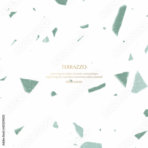 Terrazzo Pattern. Endless cement texture background