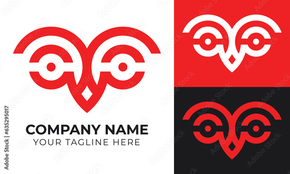 Modern minimal abstract business logo design template Modern minimal abstract business logo design template